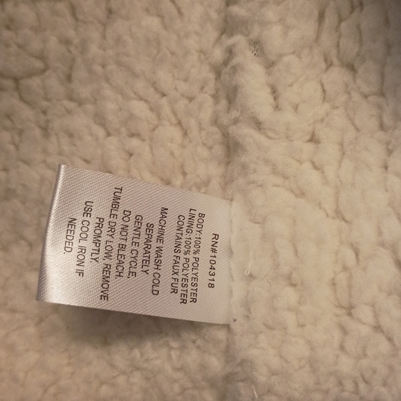 Derek Heart Women's Sweater Jacket with Sherpa Lining - Picture 4 of 5